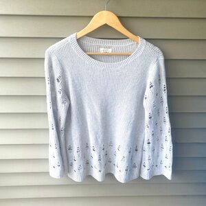 Lucky Brand Distressed Knit Sweater - Women’s Size S
